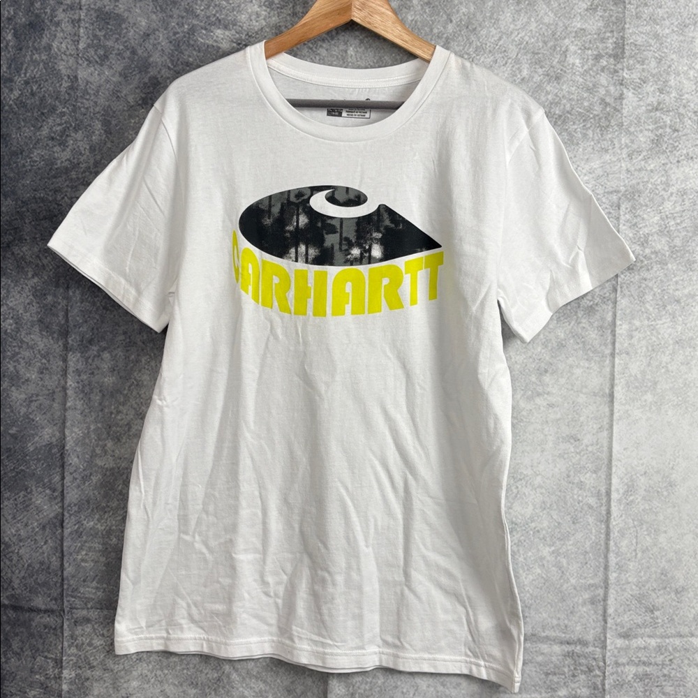 Carhartt‎ Youth Boys Short Sleeve White Logo Tee Size XL NWT